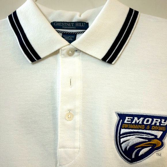 Set of 3 Emory Swimming & Diving polo shirts, size M - Picture 5 of 7
